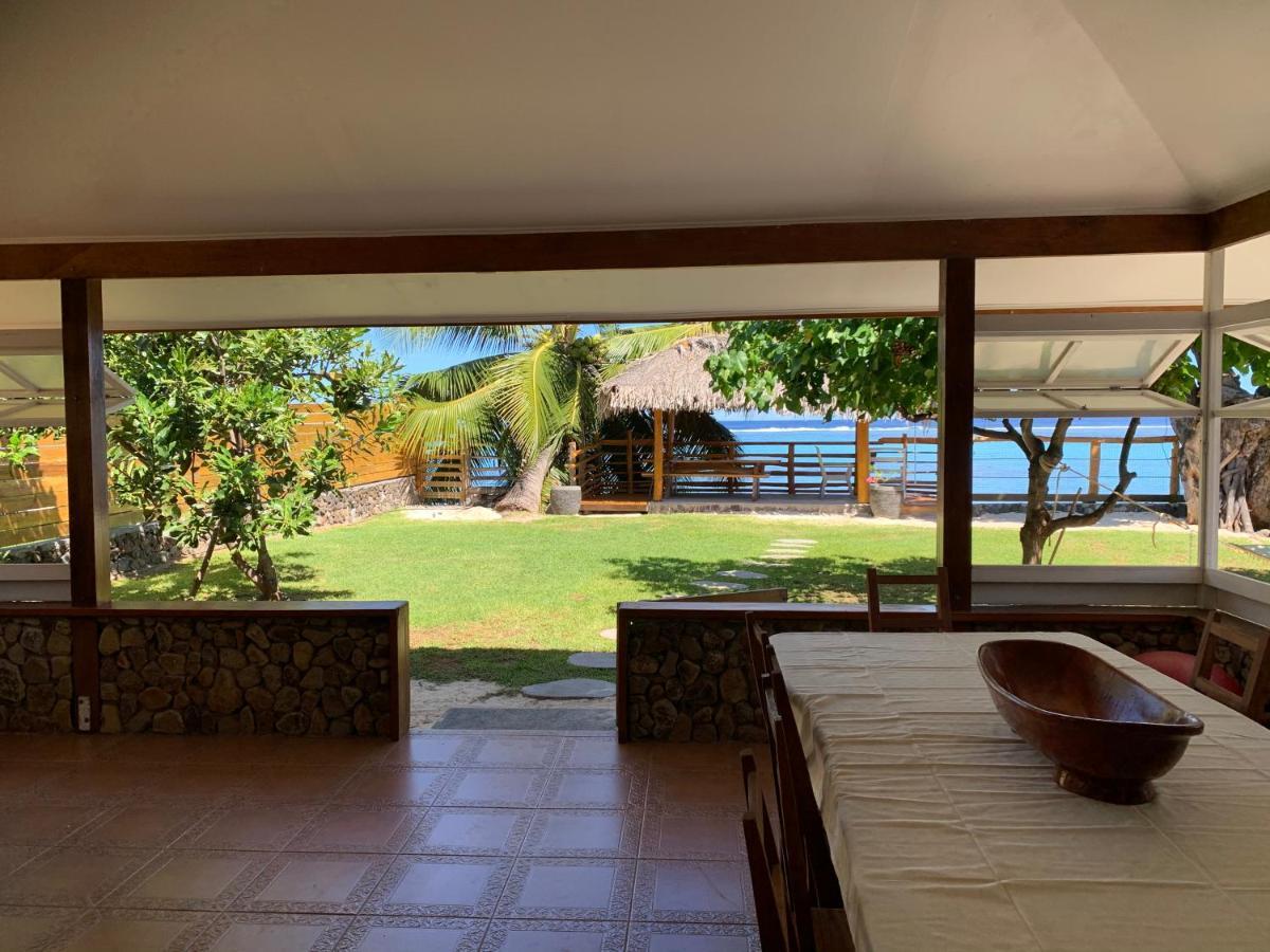 Fare Hotu Punaauia Bord De Mer Exterior foto